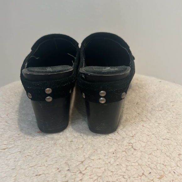 Nine & Company black  PO-NOWADAY-K leather clog size 8 in great condition! - Picture 5 of 9